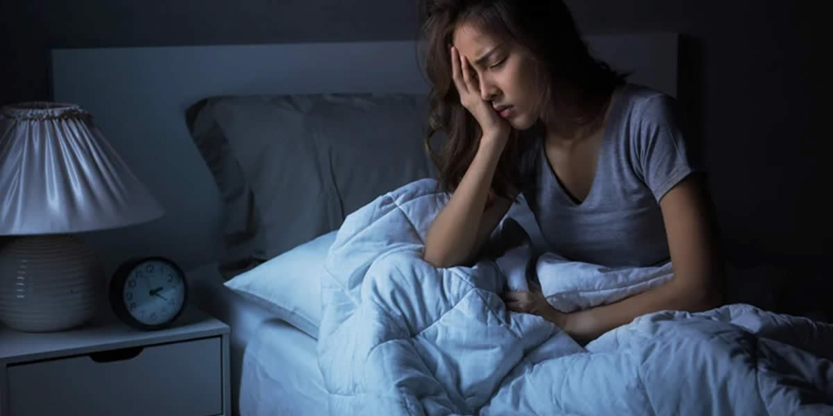 Woman feeling sluggish
